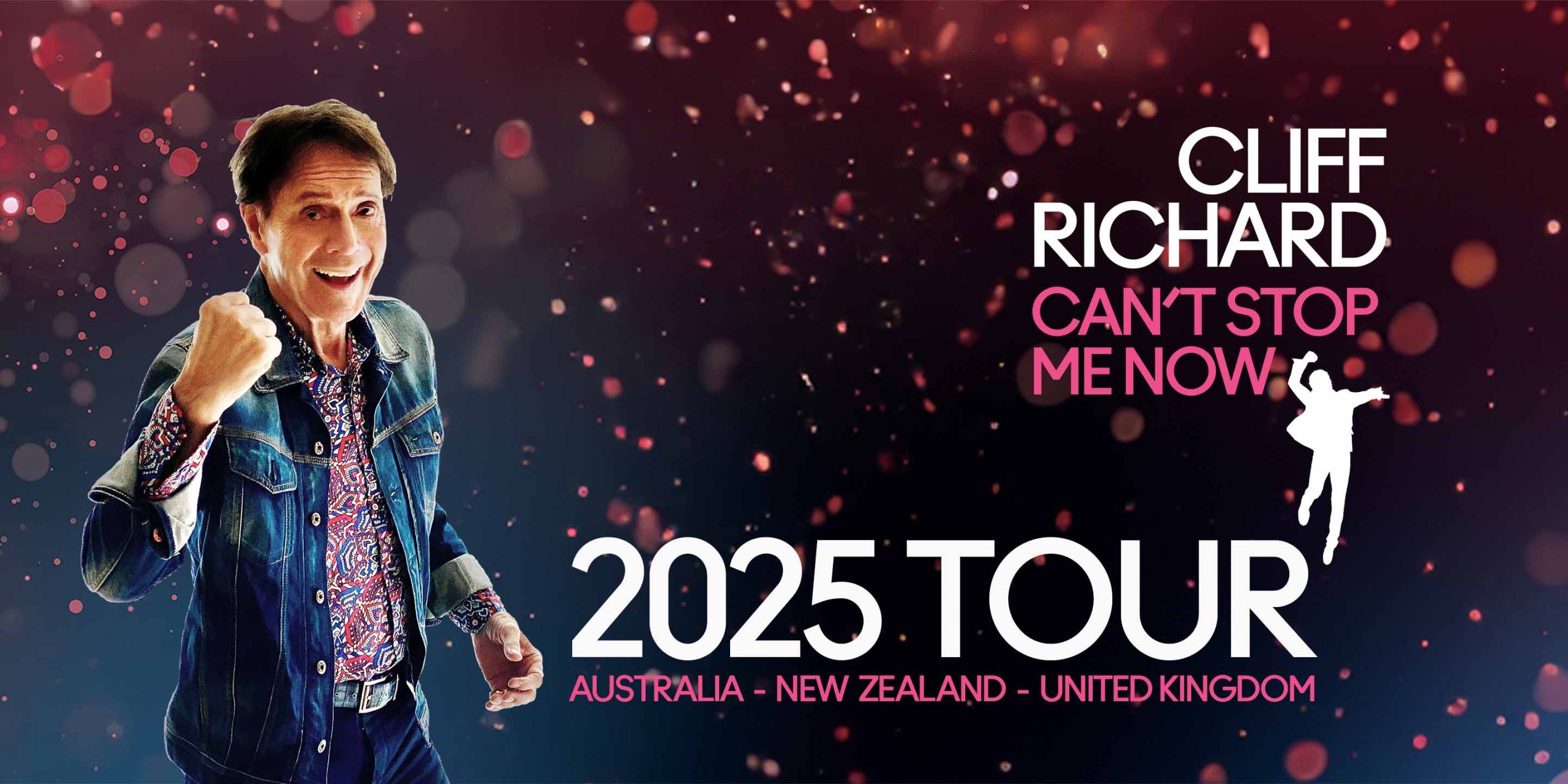 Sir Cliff Richard and the “Can’t Stop Me Now” Tour 2025